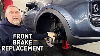 How To Replace Kia Sportage Front Brake Pads and Rotors 2017-2021