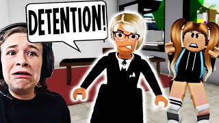 MY PRINCIPAL IS A KAREN!! **BROOKHAVEN ROLEPLAY** | JKREW GAMING