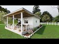 Discovering the Perfect Small House Design: Cottage House With 1 Bedrooms.
