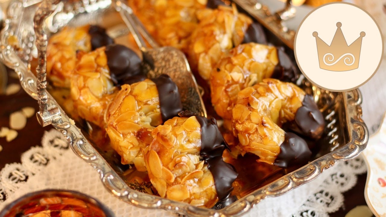 SAFTIGE MANDELHÖRNCHEN WIE VOM BÄCKER EINFACH SELBER BACKEN! REZEPT VON SUGARPRINCESS