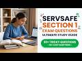 ServSafe Section 1 Exam Questions 2026: Pass Your Manager Certification Fast