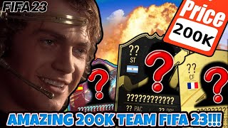i built the BEST CHEAP team in FIFA 23!!! (200K SQUAD BUILDER)