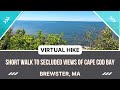 4k cape cod virtual hike  20 minute walk to secluded ocean views brewster ma