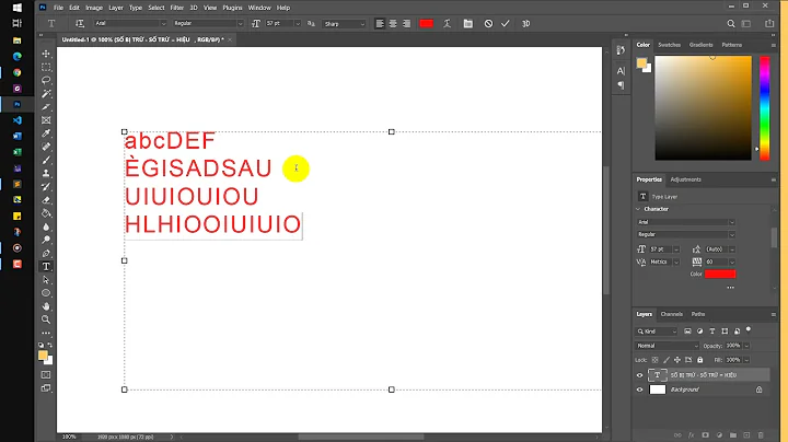 📷Photoshop does not create new line of text after pressing Enter