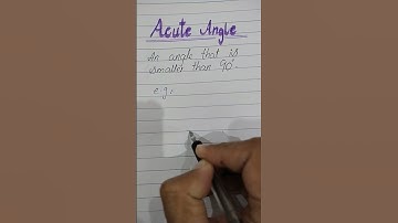 Acute Angle #acuteangle #viral #shorts #trending #shortsvideo #short