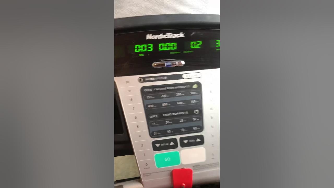Nordictrack T5 zi treadmill *HELP* YouTube