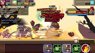 Crusaders Quest - EP2 Challenge 1 Hidden Laborer Barracks - Ana Orfeo Wolfgang Anut Remi