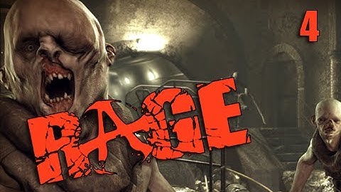 Rage Walkthrough - Part 4 "GOLDY THE SAVIOR" (Playthrough, Let