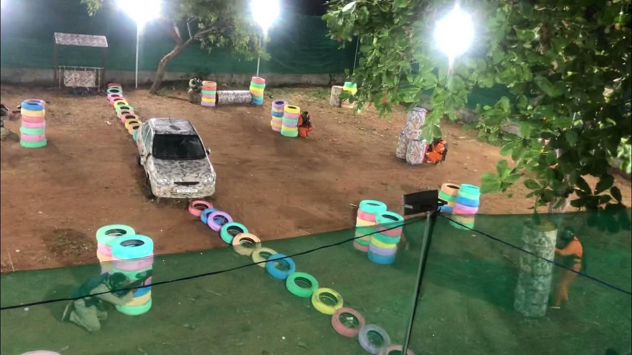 To book slot call 7778883749 Paintball war zone Paintball in Chennai Go Xtreme paintball