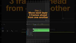 Echo effect in premiere pro  #premiereprotutorial