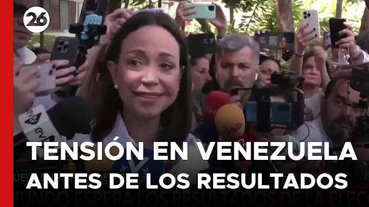 🔴 TENSIÓN en VENEZUELA antes de los resultados: así están las calles de CARACAS