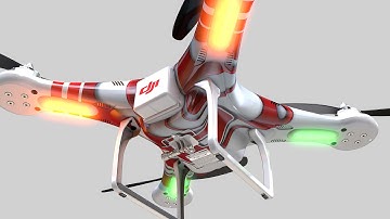 DJI Phantom 3D Model