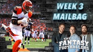 Week 3 Fantasy Football Questions - The Fantasy Footballers