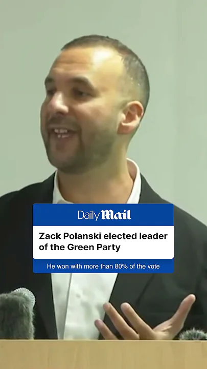Zack Polanski elected leader of the Green Party