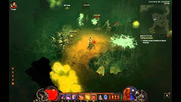 Diablo III Caverns of Araneae Nightmare Demon Hunter