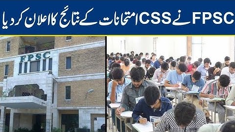 CSS Written Result 2021 Marksheet Check Here || FPSC CSS Result Online || Check CSS Result