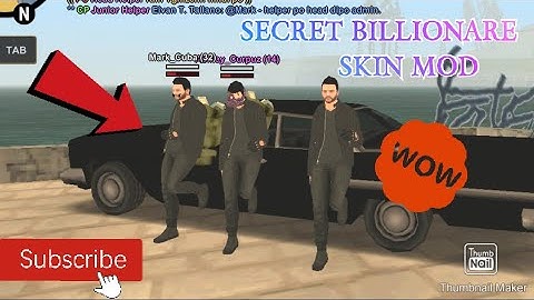 SECRET BILLIONARE SKIN MOD (GTA SAMP) TAGALOG TUTORIAL