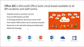 BPS Tech Brief Log into Office 365 (English) Parent & Family Engagement