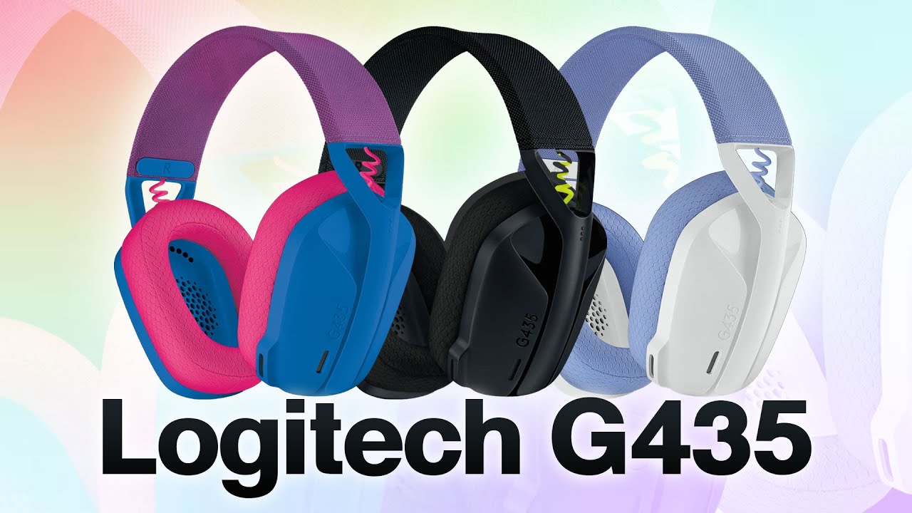 รีวิว Logitech G435 หูฟังไร้สาย สีพาสเทล เสียงดี ไม่มีดีเล แบตอึด น้ำหนักเบา