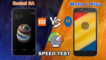 Redmi 5A vs Moto C Plus Speed Test | Battle of best budget smartphones