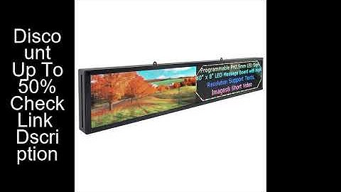 P2.5 Full Color LED Digital Sign, 40