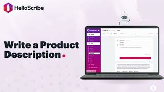 HelloScribe Tutorial - How to Write a Product Description