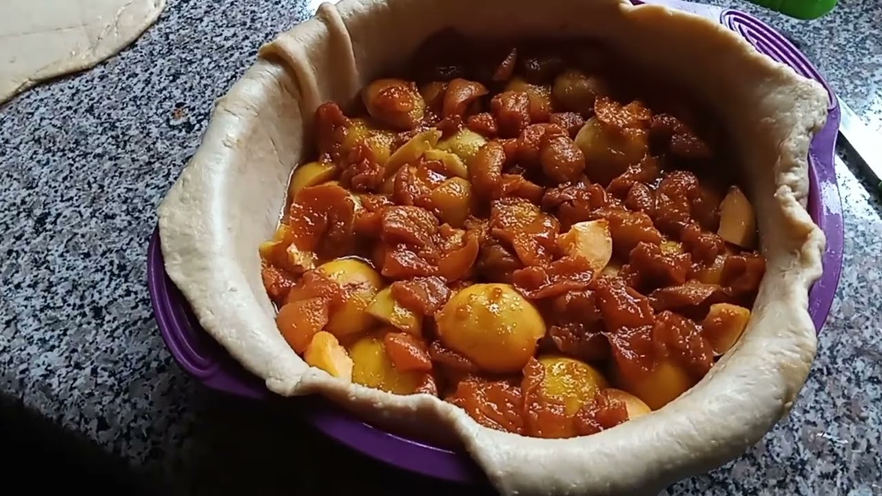 peach pie 🍑🍑🍑🥮🥮 персиковый пирог