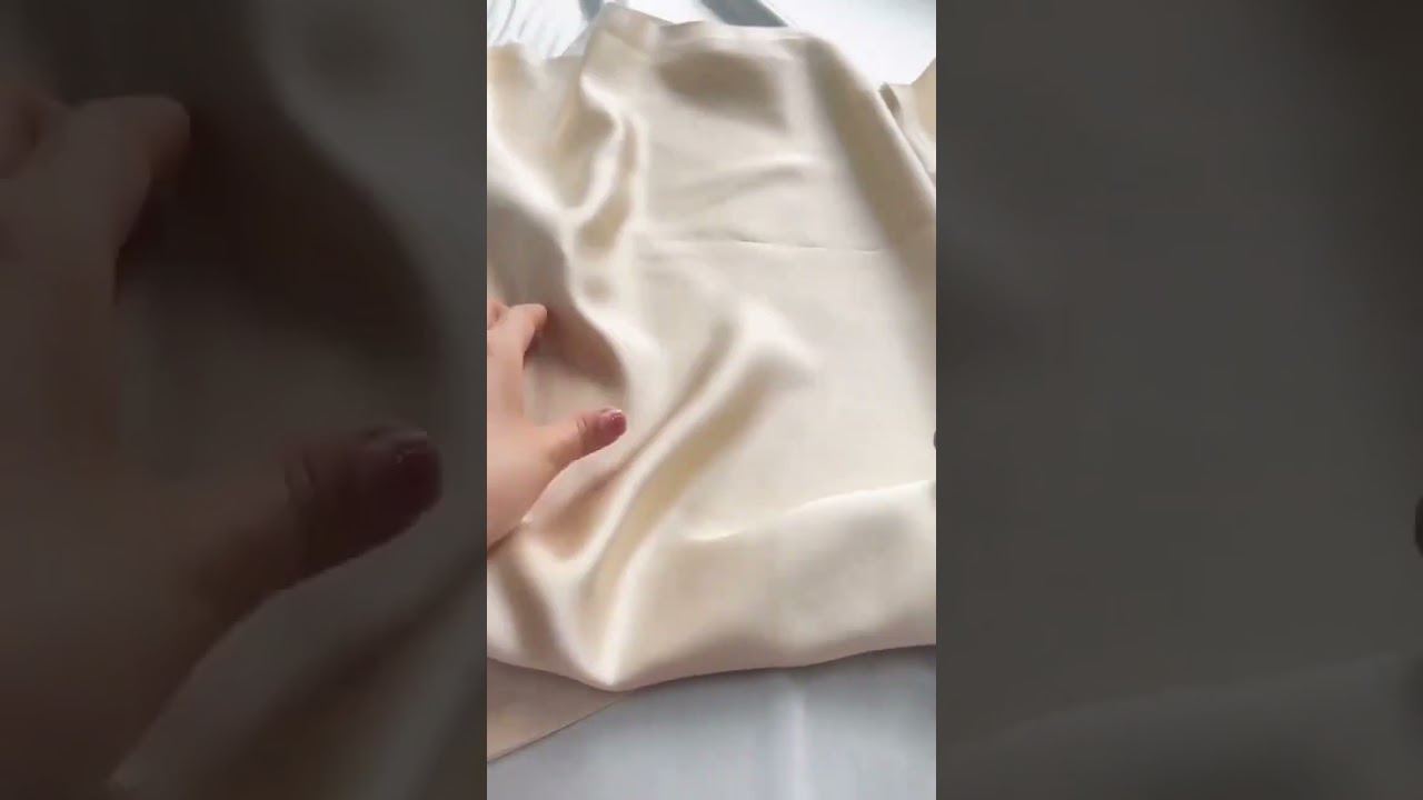 100% Natural Mulberry Silk Pillow Case With Hidden Zipper 22MM Front in