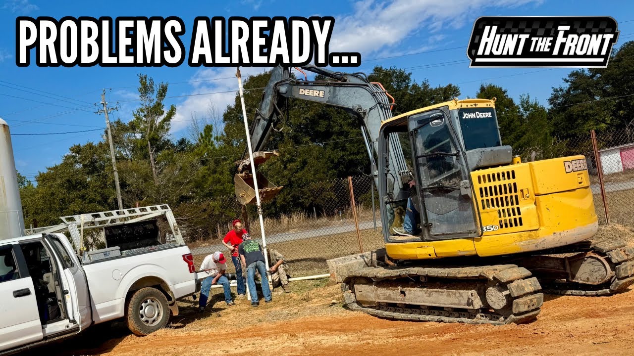 We Have a Big Problem… The First Setback at Our New Race Track