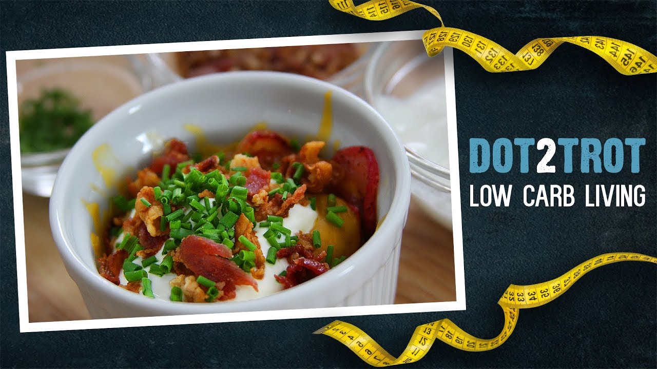 Keto Loaded Baked Radishes