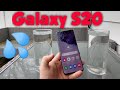 SAMSUNG Galaxy S20 water test... Waterproof?  Water resistant?