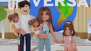 TAKING THE FAMILY TO UNIVERSAL STUDIOS IN BLOXBURG!! Roblox Family Roleplay by Amberry 618,872 views 2 years ago 9 minutes, 54 seconds