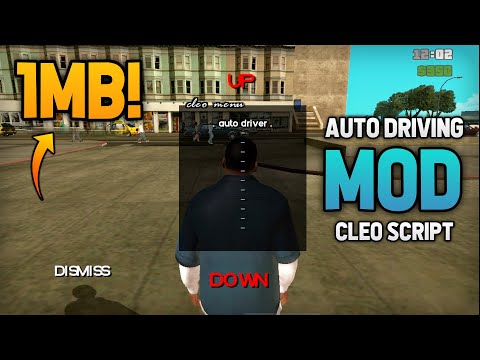 1MB] Install CLEO Scripts Mod For GTA San Andreas 2.00 Android