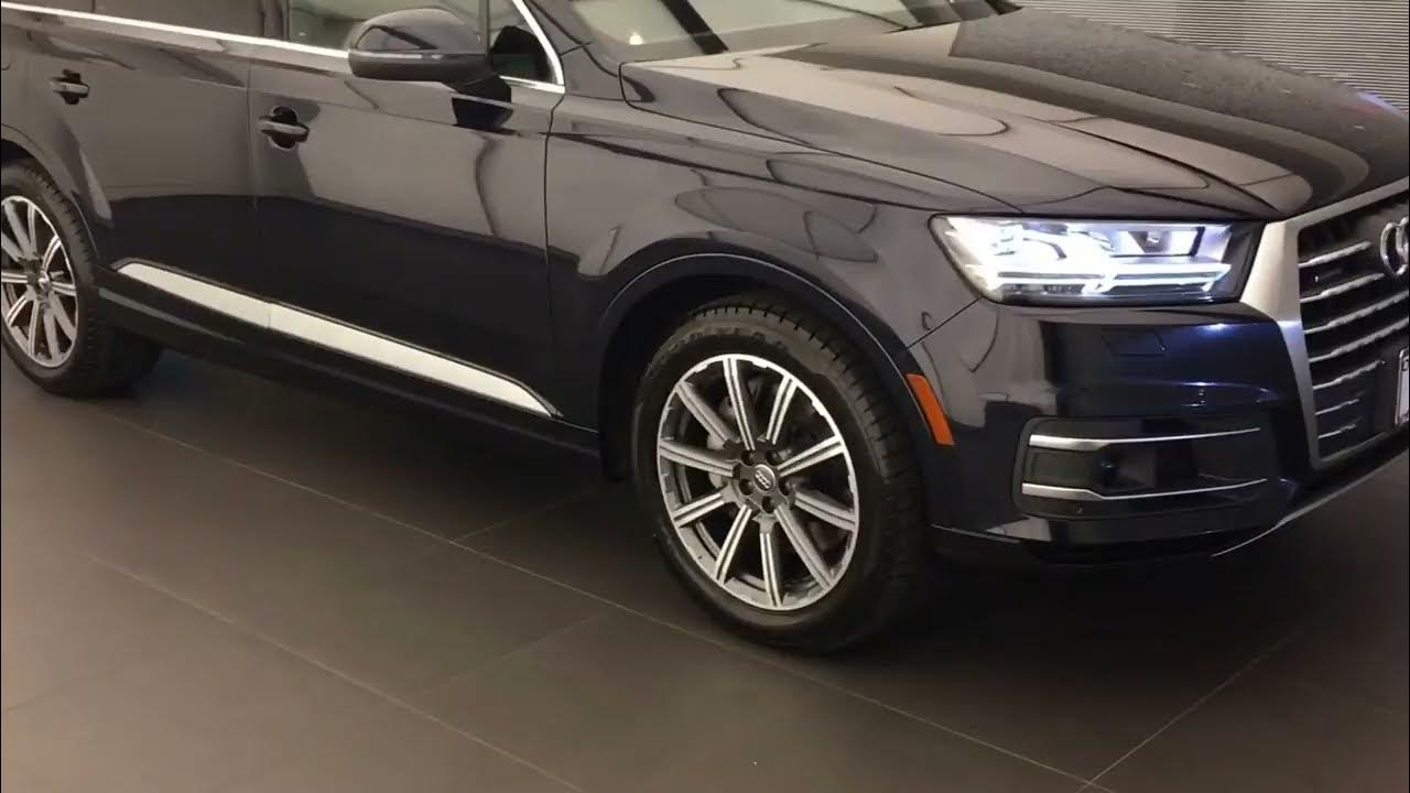 2017 Audi Q7 Rear Seat Entertainment #Levani - YouTube