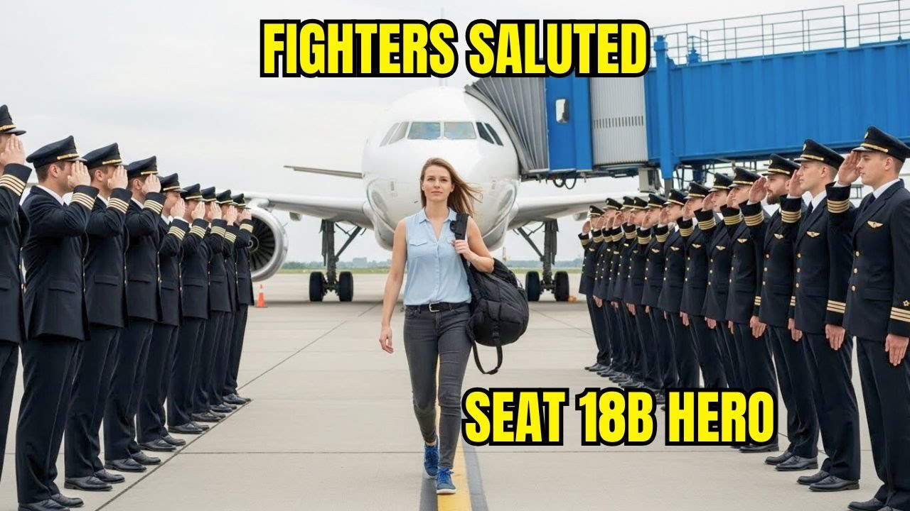 Seat 18B Was “Just a Passenger” — Until the Fighter Escort Heard Her Call Sign