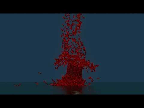 Blender 2.8 Rigid Body Simulation - Animation - Physics