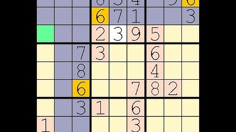How to Solve Washington Times Sudoku Difficult  October 7, 2023