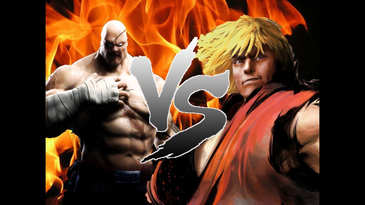 Ninja Shinryu [Ken] vs UFC Ojisankai [Sagat] SSF4 AE