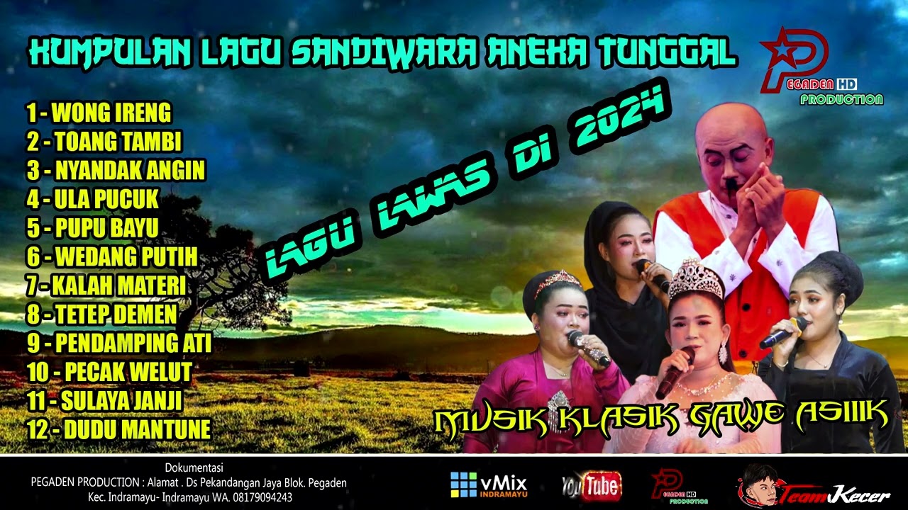 LAGU LAGU SANDIWARA ANEKA TUNGGAL || LAGU LAWAS DI TAHUN 2024