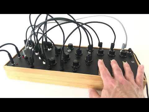 Ouroboros Alea Taction • Semi-Modular Analog Touch Synthesizer Demo