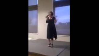 Debra Thompson sings April 19 2016