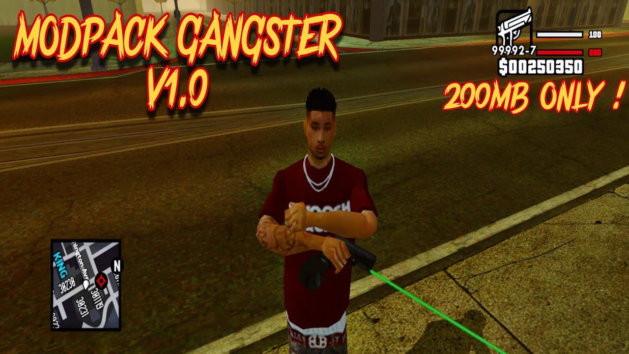 SHARE‼️MODPACK GANGSTER V1.0 LAIKS PC ABIZ | GTA SA ANDROID