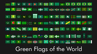 Green Flags of the World - A Kaleidoscope of Flag Transitions