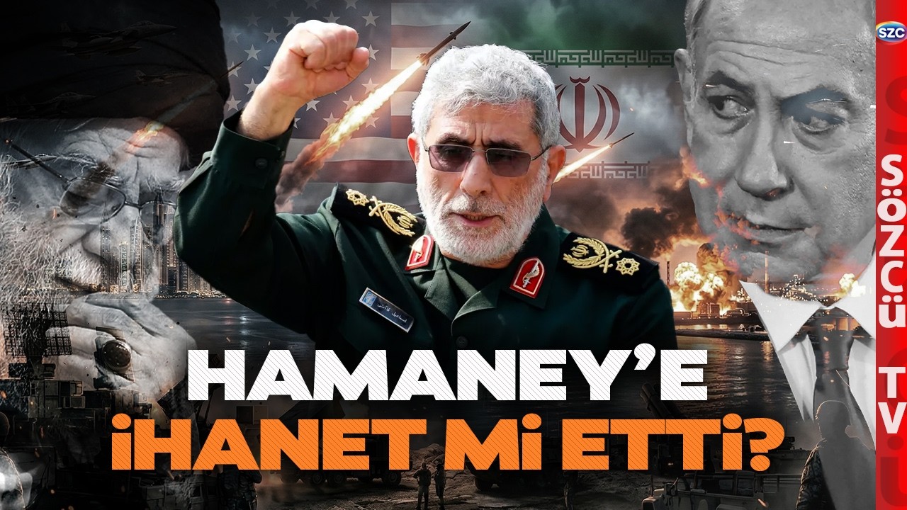 Hamaney Suikastından Bir Tek O Sağ Çıktı! Sırra Kadem Bastı! 9 Canlı Komutan Kaani Mossad Ajanı mı?