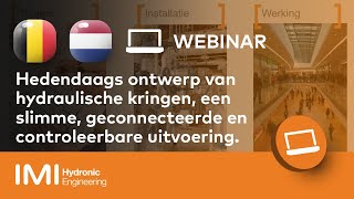 Webinar voor studiebureaus: Hedendaags ontwerp van hydraulische kringen(BE-NL)