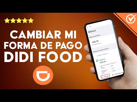 ¿Cómo cambiar el método de pago en DIDI o DIDI FOOD?