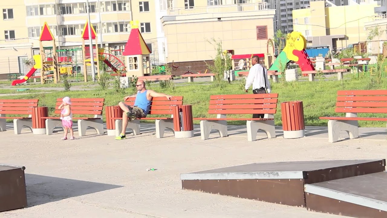 Petya Bondar' and Kostya Khatrusov evening district tech-street \ Scootering