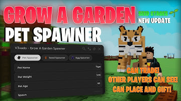 Latest FE Grow A Garden Script Pet Spawner | Seed Stages Update 🌱 | No Key & Direct Link 📜 No Ban!