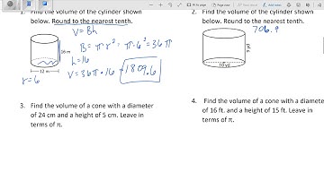 unit 13 volume review