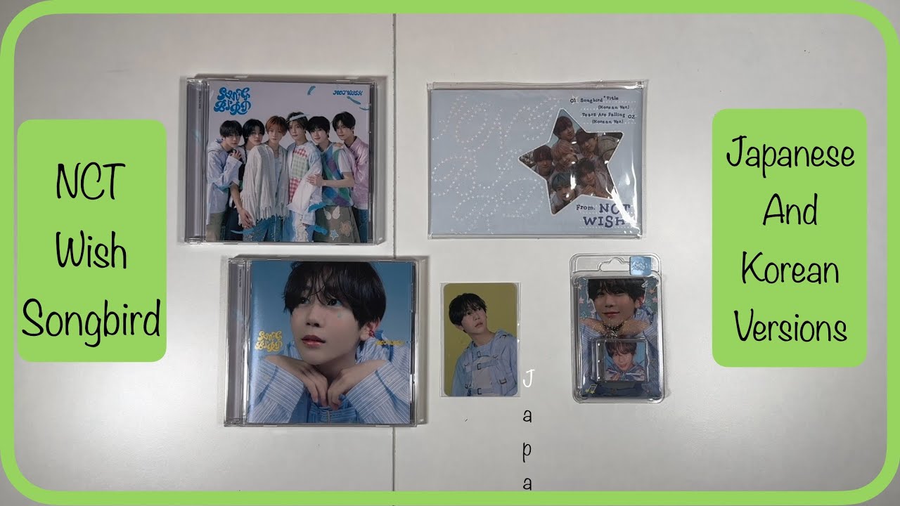 Unboxing: NCT Wish 2nd Single Songbord [Japanese and Korean